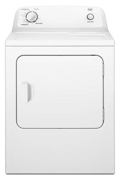 Roper® 6.5 cu. ft. Top-Load Electric Dryer with Automatic Dryness Control